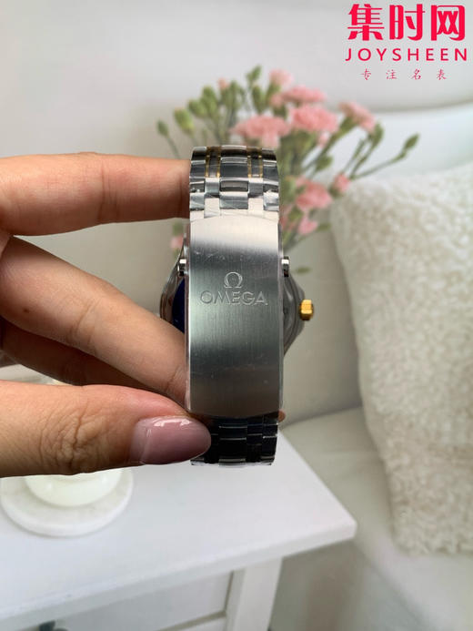 欧米茄VS海马300米系列V4版 8800一体机 VS海马v4版 原装开模 间金黑海马 男士腕表 商品图7