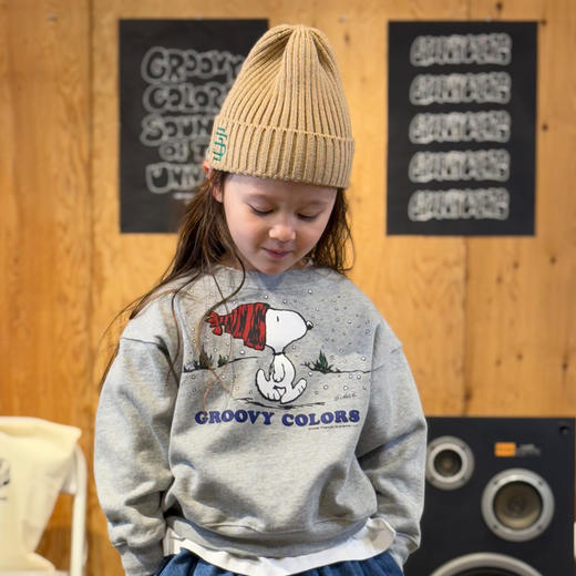 日本GC童装 Groovycolors 史努比雪地卫衣 商品图3