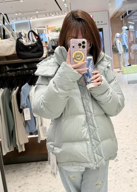 lulu家五格泡芙白鹅绒白鸭绒羽绒服 商品图5