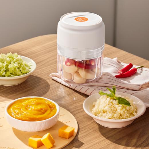 🌸【MOODONG摩动无线捣蒜器MD-SRQ03】 ✅一机多用，蒜泥、碎肉、酱料都能绞，🔥厨房备料好帮手 ✅ 250mL容量，轻松搞定小份量配料，新鲜不浪费 商品图0