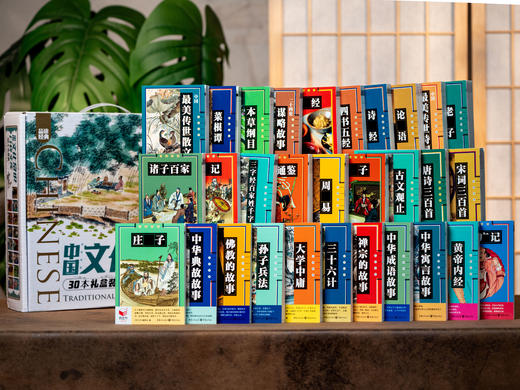 【礼盒装】中国文化常识口袋文库（全30册）中华5000年经典收入囊中，5000+知识点，对标教材和考点，孩子课外经典阅读一次搞定，图文共解+专家导读+注释精讲+便携开本 商品图3