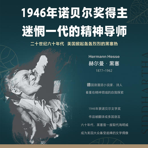 悉达多 畅销全球7年，影响千万青年。翻译家姜乙作品，德文直译，豆瓣评分9.4 商品图2
