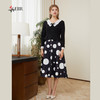司歌长袖假两件波点长袖显瘦连衣裙A921205X 商品缩略图4