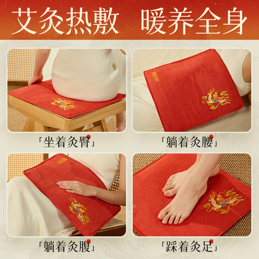“福禄双至”·电加热艾绒坐垫 商品图4