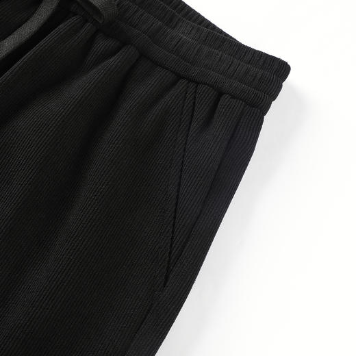 gxgjeans男装 【灯芯绒】25秋款男士休闲裤多色可选直筒裤纯色系带通勤长裤男K&C 商品图8