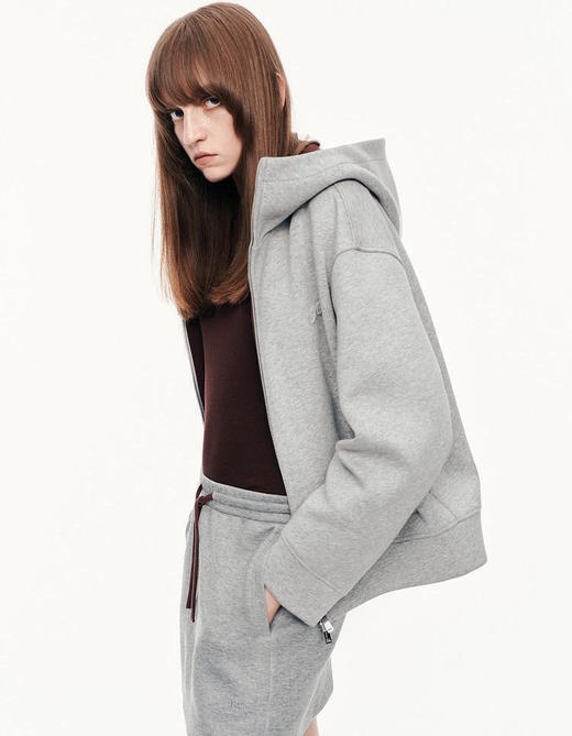 纯原Moco轻暖空气棉连帽夹克外套101406 商品图12