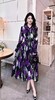 SZ3S79_凝夜紫色_连衣裙_春秋_翻领长袖单排扣腰带收腰A字中长款_高级女装_BERNIEELEN 伯妮斯茵 商品缩略图9