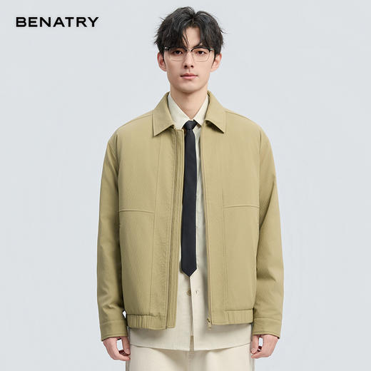 贝纳川冬季新品翻领收摆轻薄羽绒ECF405232 商品图7