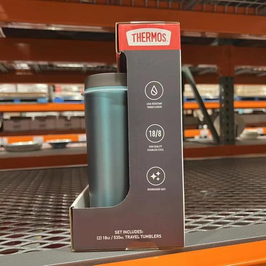 到手价199元 Thermos不锈钢真空杯530ml*2个装 不锈钢材质，经久耐用 美国代购，无中文标签，介意慎拍 商品图5