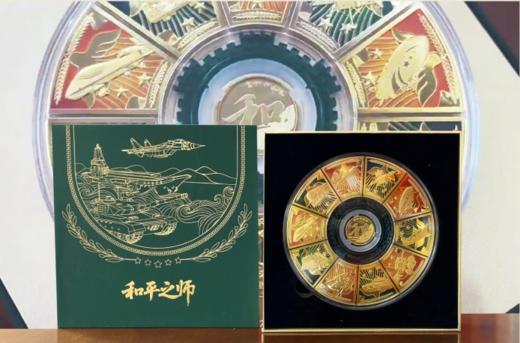 大国雄风《和平之师》纪念章套装， 人民文创荣誉出品，将十大国之重器一次集结。 商品图7