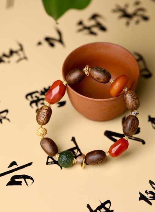 【孤品】沉香多宝手串 商品图1