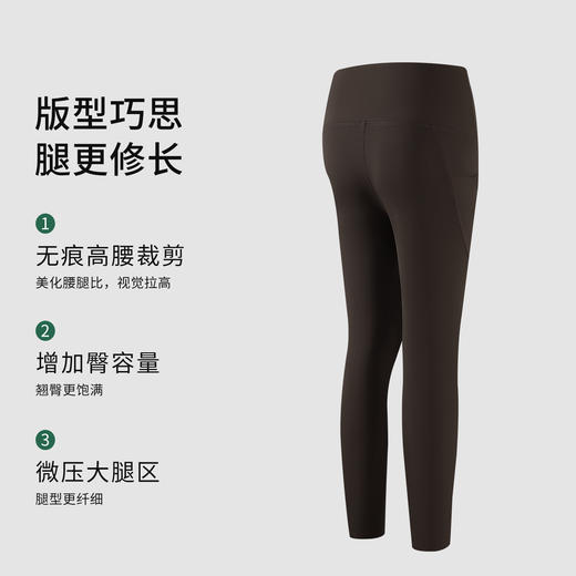 Y2578 无痕大码高弹裸感运动瑜伽裤久穿不勒痕，不磨大腿！ 商品图1