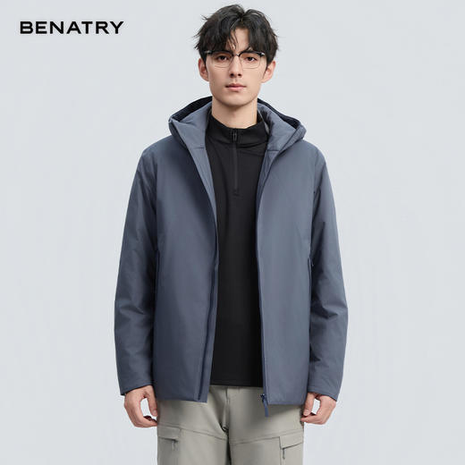 贝纳川冬季新品连帽冲锋衣羽绒服ECF405251 商品图0