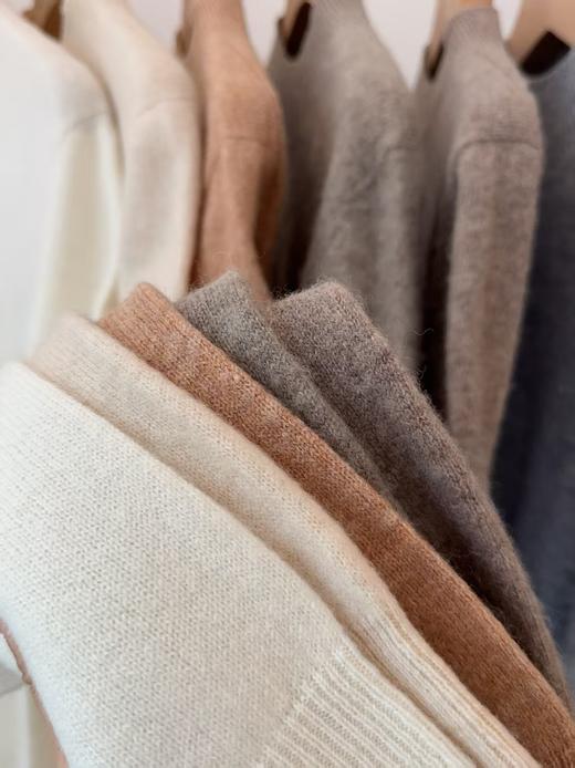 100%澳洲羊毛小禾无缝一体半高领羊毛衫 商品图10