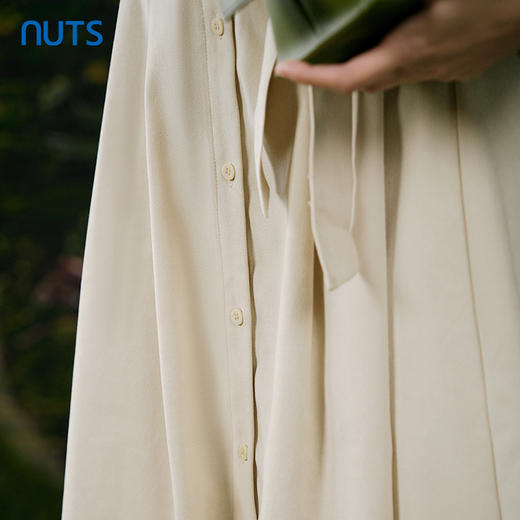 NUTS商场同款春秋季时尚休闲简约通勤日常长袖连衣裙女411101358 商品图3