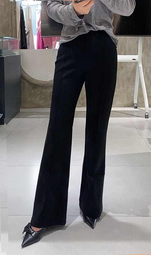 黑色微喇女神神裤 商品图0