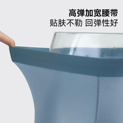 【拍3条59元】大牌品质男士50S莫代尔内裤 四季7a抑菌桑蚕丝底裆透气四角短裤 商品图2