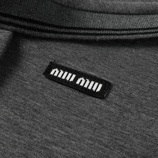 奢姿大码女装2025秋季胖妹妹时尚海军领卫衣气质百褶裙两件套装9953994333AB 商品图2