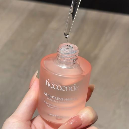 发丝精致的快乐【菲诗蔻护发精油-玫瑰与檀木】涂完手上一点油膜感都没有🌈 头发瞬间亮泽顺滑！香味超绝 商品图2