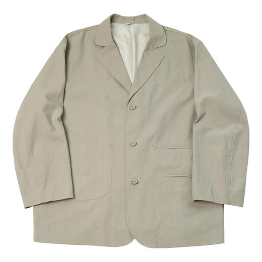 CryingCenter 香根草灰绿日系雾棉感不对称口袋宽松西装 哭喊中心 商品图4