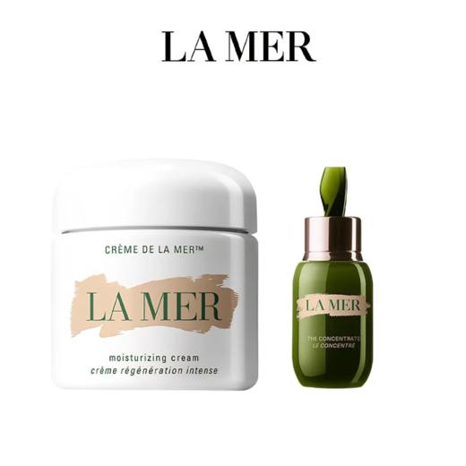 【跨境仓发货】LA MER海蓝之谜经典面霜60ml+海蓝之谜浓缩精华露15ml (美国仓) 商品图0