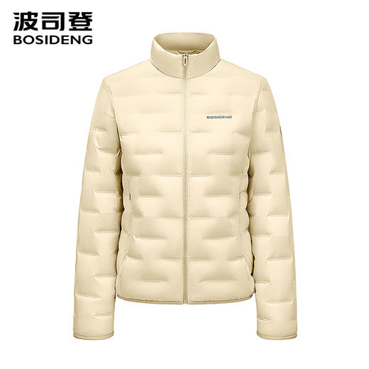 波司登2025秋季新款轻薄羽绒服女短款立领保暖鹅绒服B250131034 商品图1