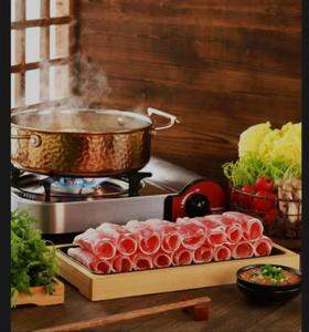 严选 | 南鲜港湾进口原切肥牛卷/羊肉卷 150g*8包 手工原切 黄金肥瘦比例 久涮不散