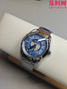 VS欧米茄新款海马世界时系列 VS海马世界时渐变蓝 湖蓝海马 海马世界时密底款 男士腕表 表径43mm 商品缩略图3