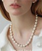1014-4  法式复古浪漫 大小珠 天然无核淡水珍珠 项链 商品缩略图2