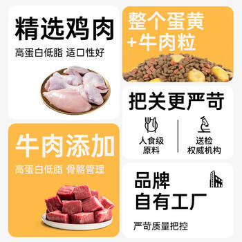 台派狗干粮金毛拉布拉多泰迪成犬小型中型大型犬通用型狗粮20kg 商品图3