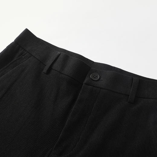 gxg.jeans男装【灯芯绒】25秋款男士纯色休闲长裤时尚简约百搭直筒裤通勤裤K&C 商品图2