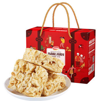 达利园沙琪玛鸡蛋味720g礼盒装休闲零食早餐手撕面包传统点心 商品图4