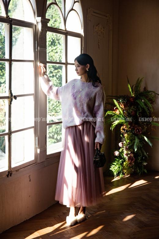 【门店同款】ENJOY冬季“暖冬软糖”长款纱裙 167097211 商品图3