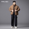 PINLI品立2025秋冬新款宽松立领短款棉衣男纯色潮牌百搭棉服外套GD253105099 商品缩略图3