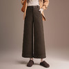 QYM H635-Y阔腿裤直筒裤宽松休闲厚款裤 商品缩略图0