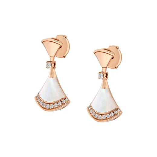 TB126-宝格丽DIVAS’ DREAM系列原创设计18k玫瑰金耳环（XK）-10.14直播款 商品图9