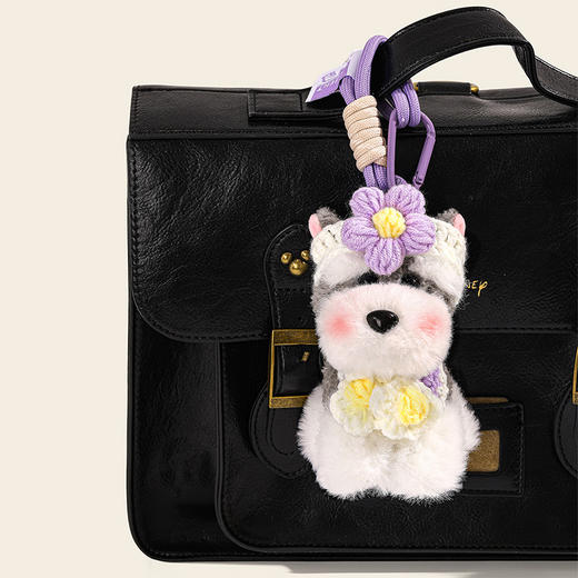 雪纳瑞小狗挂件毛绒匙扣-纪念日百货门店同款166744069 商品图3