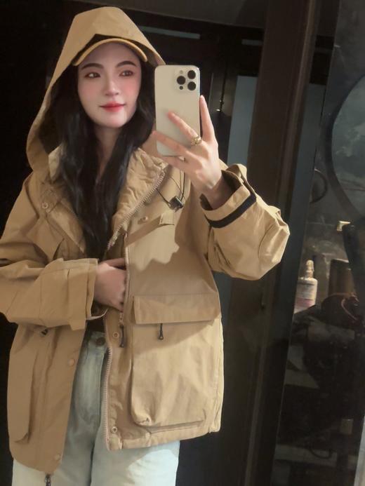 多口袋防水工装外套（蕾姐M参考 卡码拍大） 商品图3