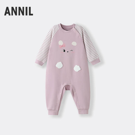 男女婴童连体衣秋季新款安奈儿童装YM531229 商品图1