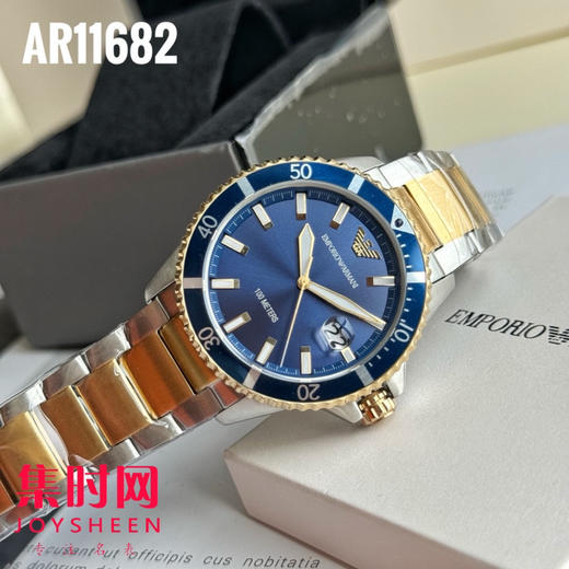 原单阿玛尼AR11682 间金男士腕表
机芯：原装进口石英机芯 商品图2