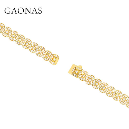 GAONAS  钱多多金色时尚钱币设计手链11644SGO 商品图2