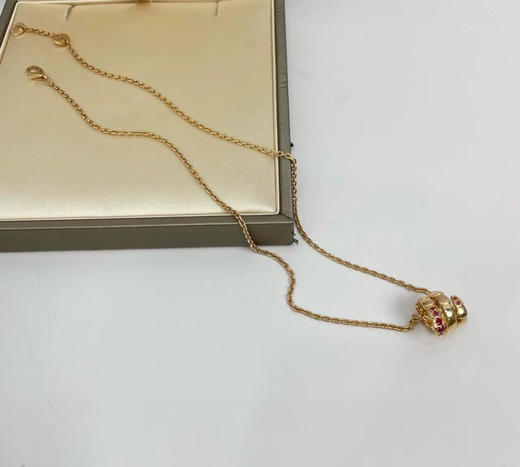 TB119-宝格丽 SERPENTI系列镶嵌18k玫瑰金项链 手镯 男女同款情侣款（XK）-10.14直播款 商品图7