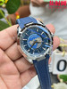 VS欧米茄海马世界时系列 VS海马世界时深海之蓝 蓝海马 海马世界时胶带款 男士腕表 表径43mm 商品缩略图3
