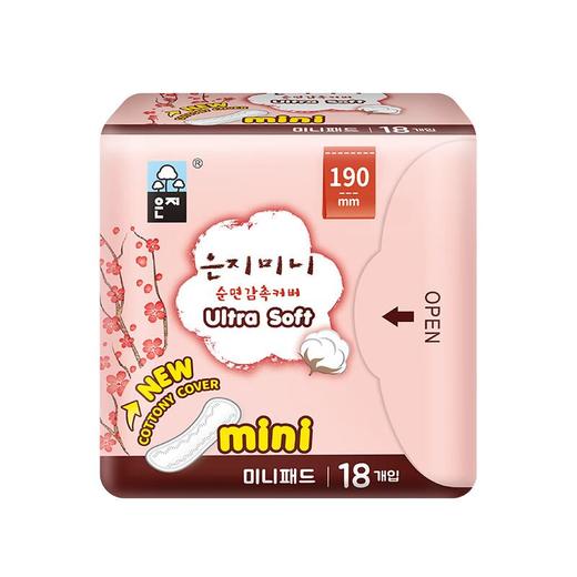 EUNJEE恩芝 迷你卫生巾190mm*18p 商品图0