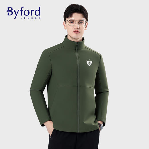 疯抢中！！【始于1919年 英国百年奢牌】百富Byford软壳冲锋外套/加绒运动裤 休闲商务时尚百搭（男女同款） 商品图3