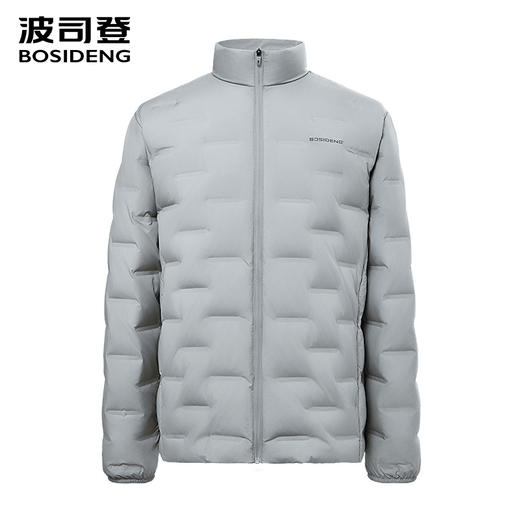 波司登2025春季新款轻薄短款羽绒服鹅绒立领男内穿叠搭B250131033 商品图2