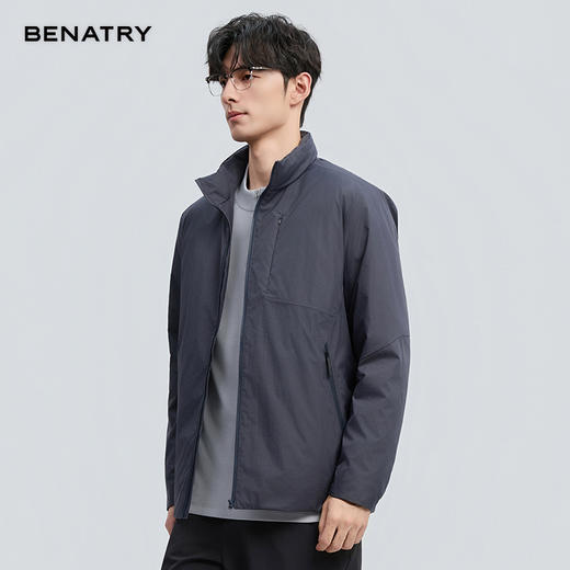 贝纳川冬季新品立领轻薄羽绒服ECF405230 商品图3