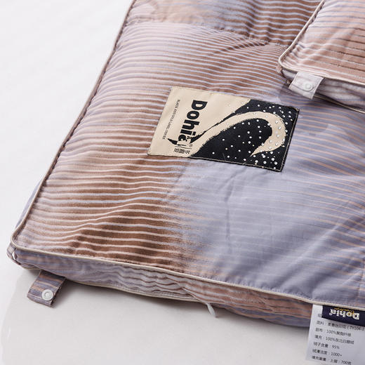 多喜爱 金羽朵95进口白鹅绒冬被 锦月文鳐/润玉夫诸/double保暖/cube倍暖【波兰进口】【95%高绒子】1000+洁净度 80S柔赛丝面料 商品图6