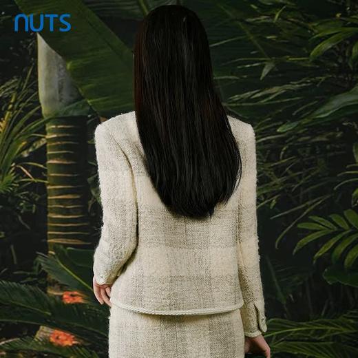 NUTS春秋季新款气质小香风法式优雅直筒短款外套女411041195 商品图4