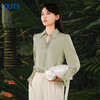 NUTS春秋季新款时尚简约气质通勤宽松显瘦长袖衬衫女411011082 商品缩略图2